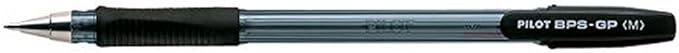 Pilot BPS - GP Grip Ballpoint 1.0 mm Tip (Pack of 12) - Black